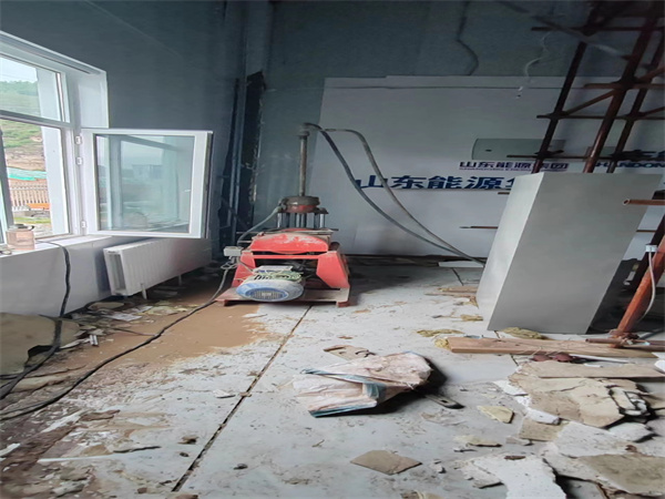 开原地基基础下沉墙体裂缝加固注浆顶升施工